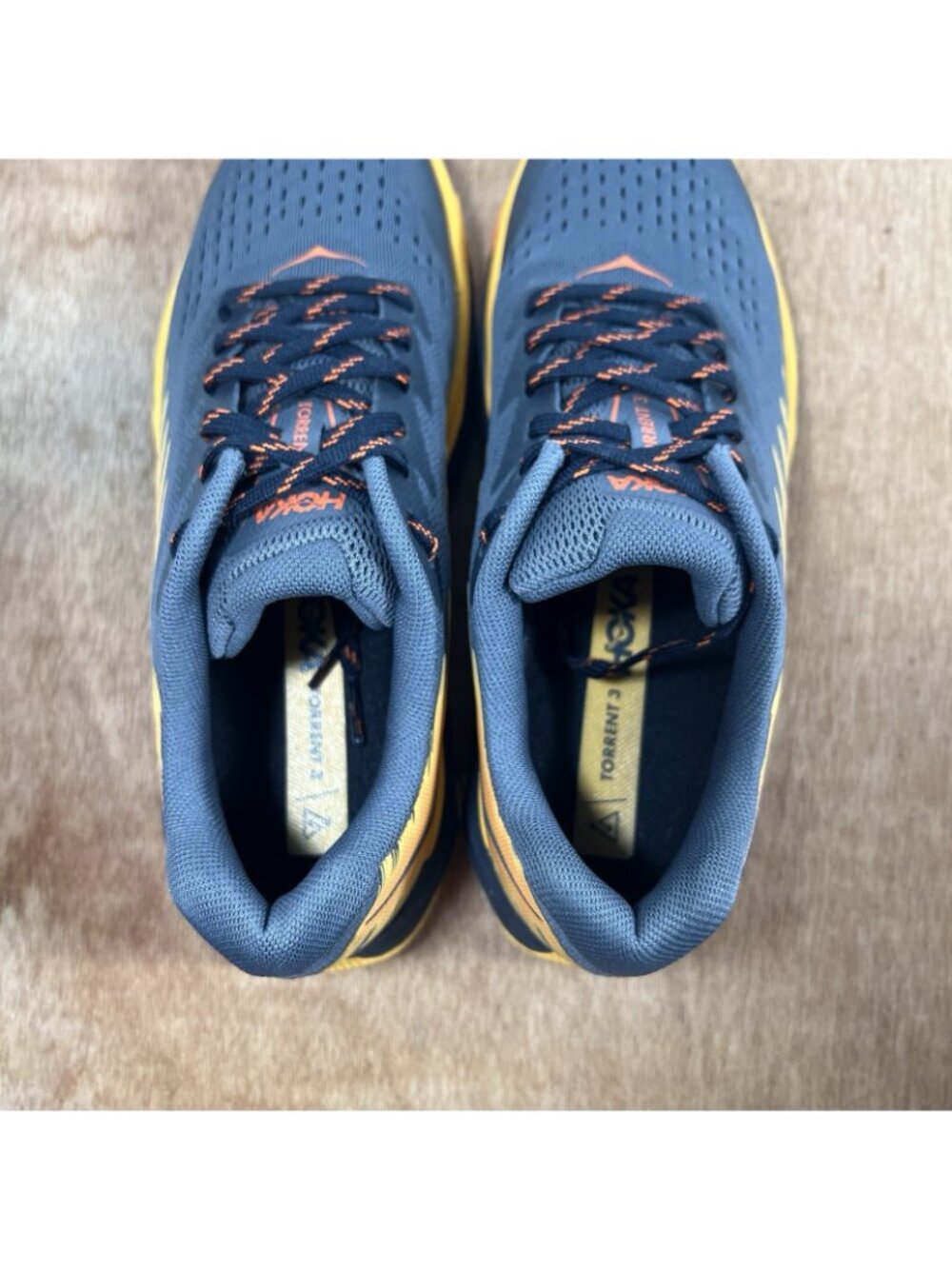 Hoka One One Torrent 3 Men Size 7 Blue Running Shoes Sneakers - Picture 8 of 9